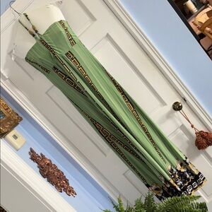 VENUS Green and Black Maxi Dress